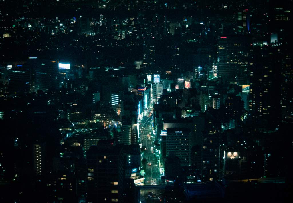 Tokyo at night